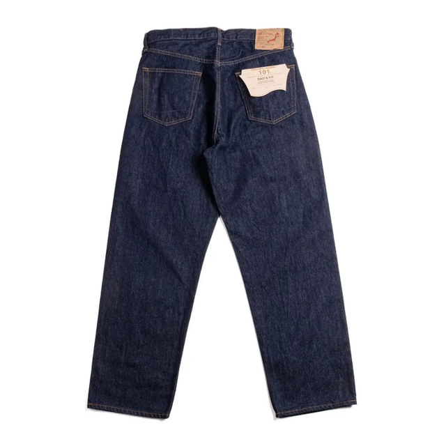 101 Dad Fit Denim Jeans - One Wash