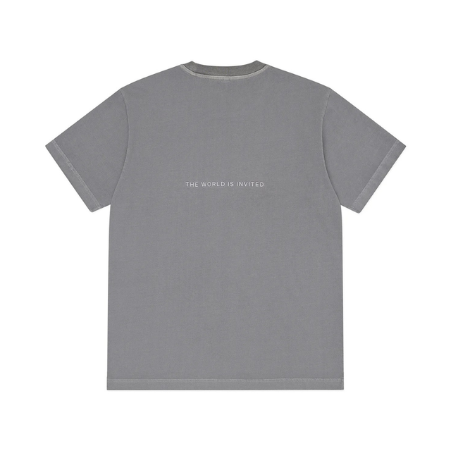 PIGMENT FLOCKED LOGO T-SHIRT