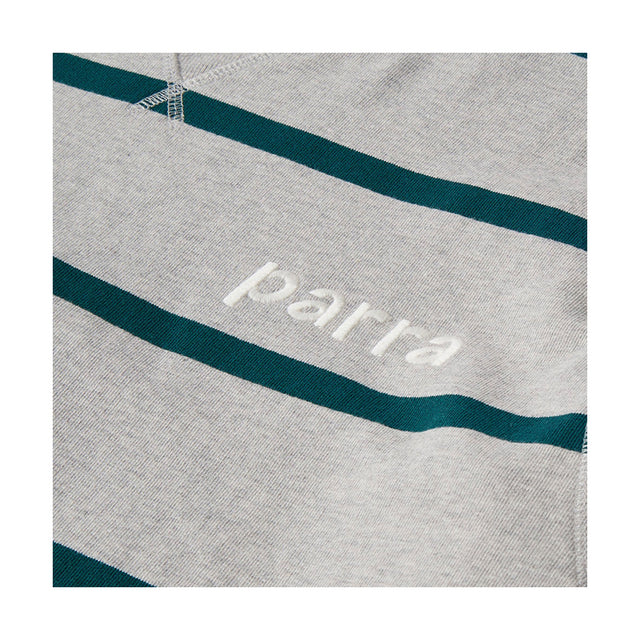 PRISTINE STRIPER CREW NECK SWEATSHIRT - HEATHER
