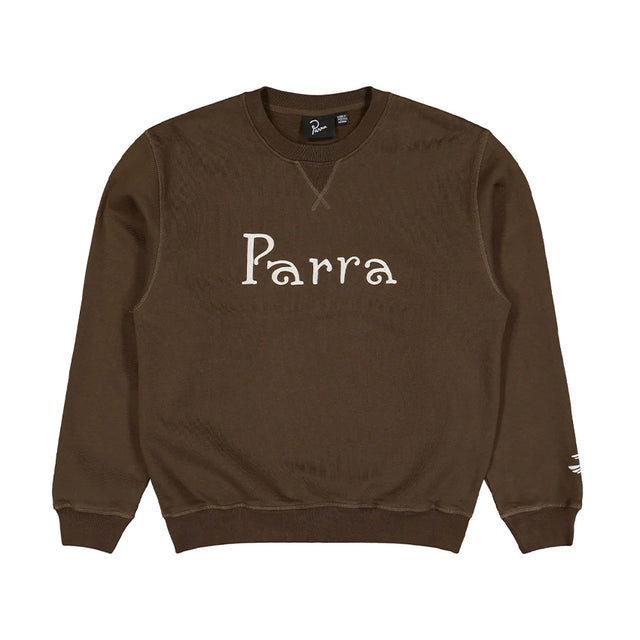 WEIRD TRAD LOGO CREW NECK SWEATSHIRT