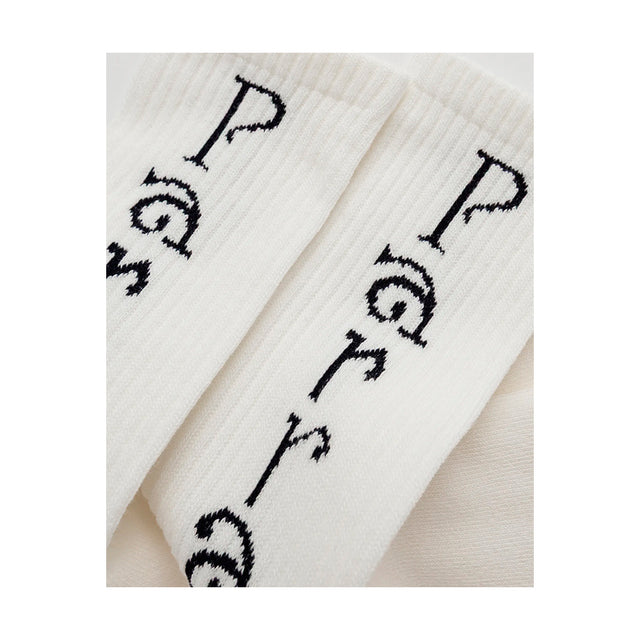 WEIRD TRAD LOGO CREW SOCKS