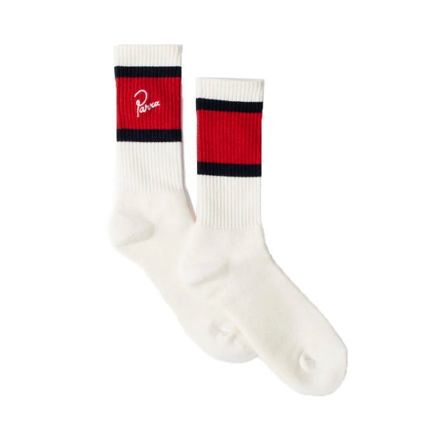 SIGNATURE STRIPED CREW SOCKS