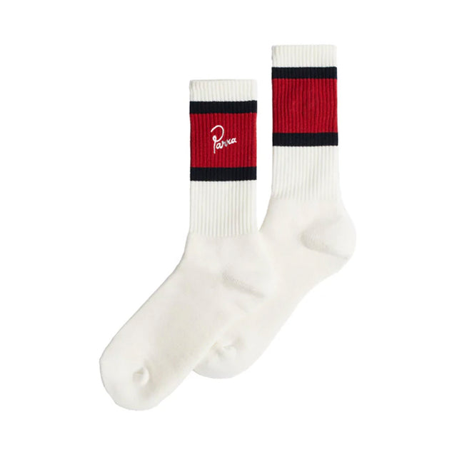 SIGNATURE STRIPED CREW SOCKS