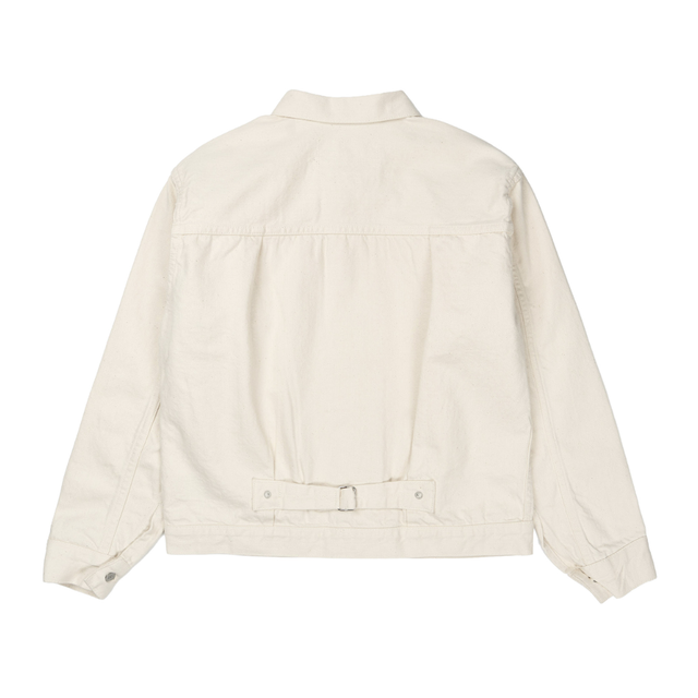 Type 1 40'S Pleated Front Blouse Dnm (Kinari) -Ecru