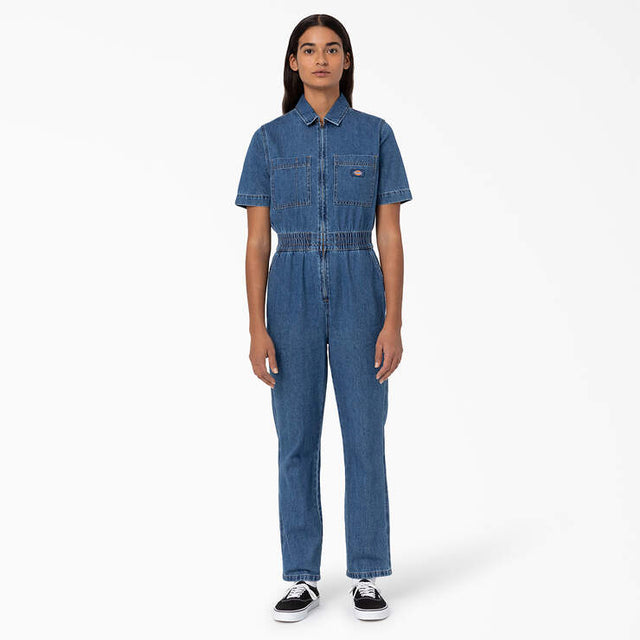 W HOUSTON DENIM COVERALL