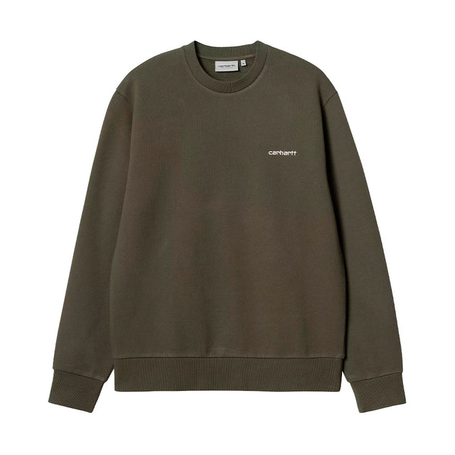 Script Embroidery Sweatshirt