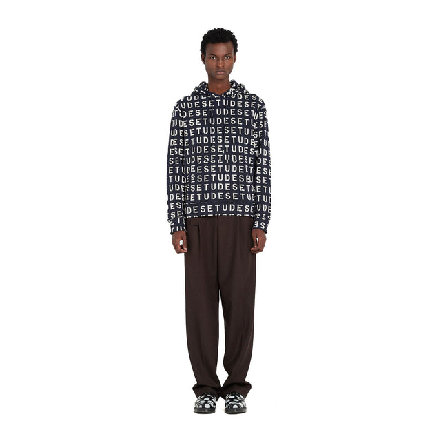 MEN / HOODIE KLEIN STENCIL ALLOVER