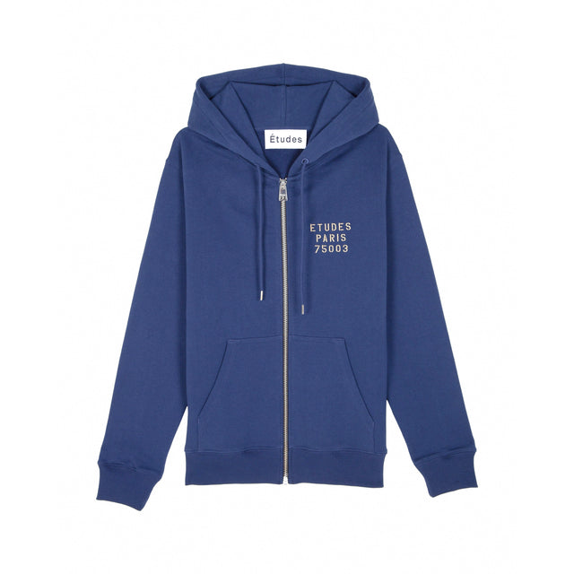 KLEIN ZIP SMALL STENCIL HOODIE