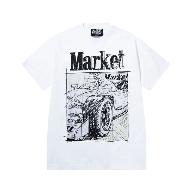 SCRIBBLED FORMULA ONE UV T-SHIRT