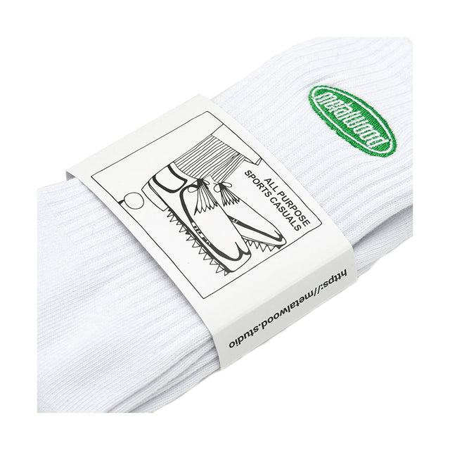 Oval Logo Crew Sock