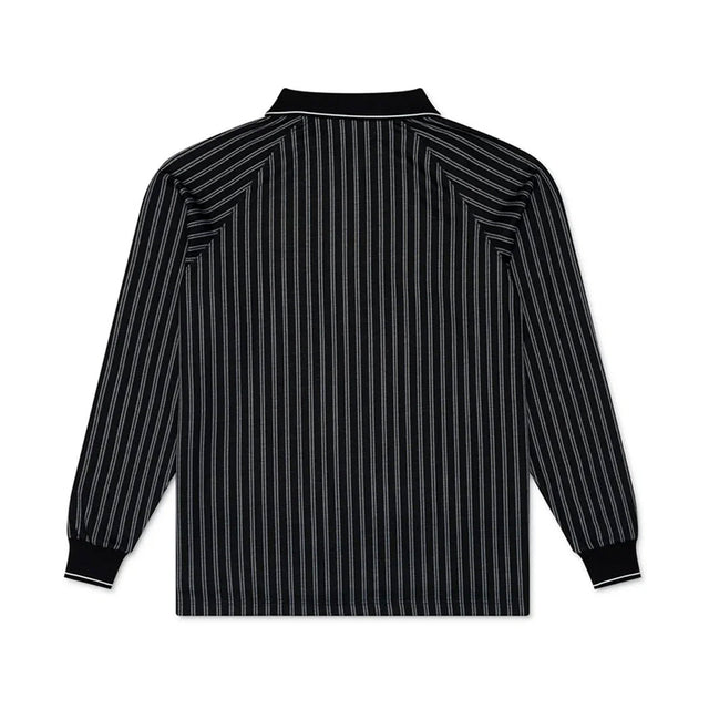 Ribbed LS Polo