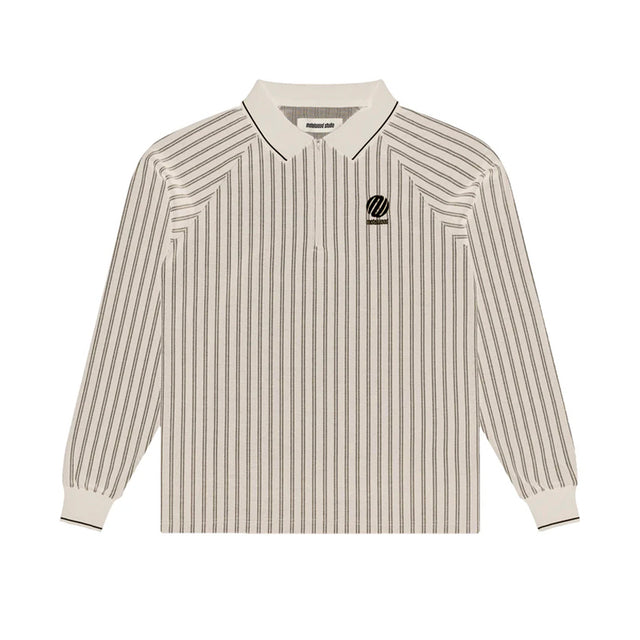 Ribbed LS Polo