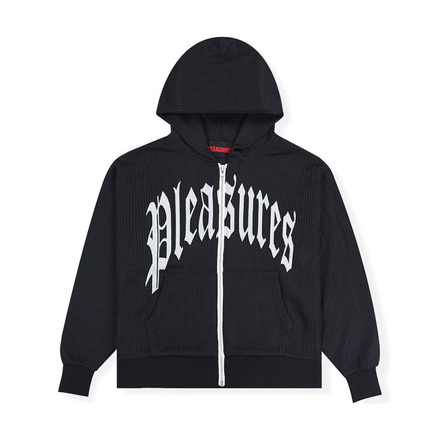 TWITCH KNITTED ZIP HOODIE