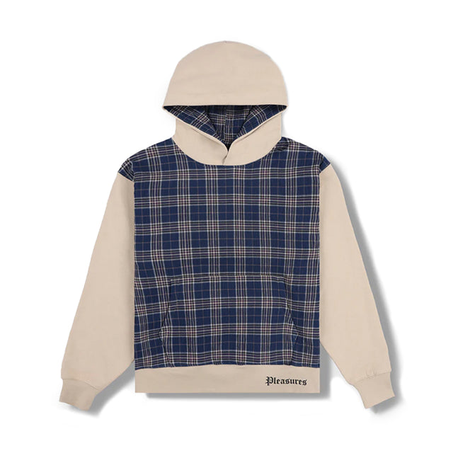 CAREER CONTRAST PLAID HOODIE