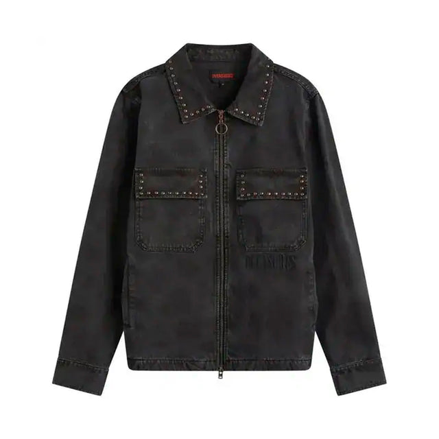 COWHIDE WORK JACKET BLACK M