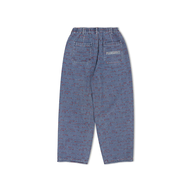 STROKES DENIM PARACHUTE PANTS