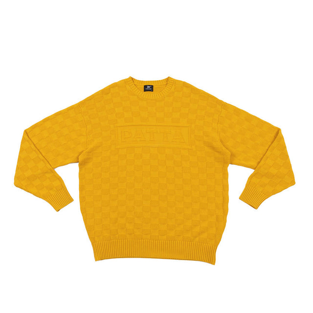 Purl Ribbed Knitted Sweater