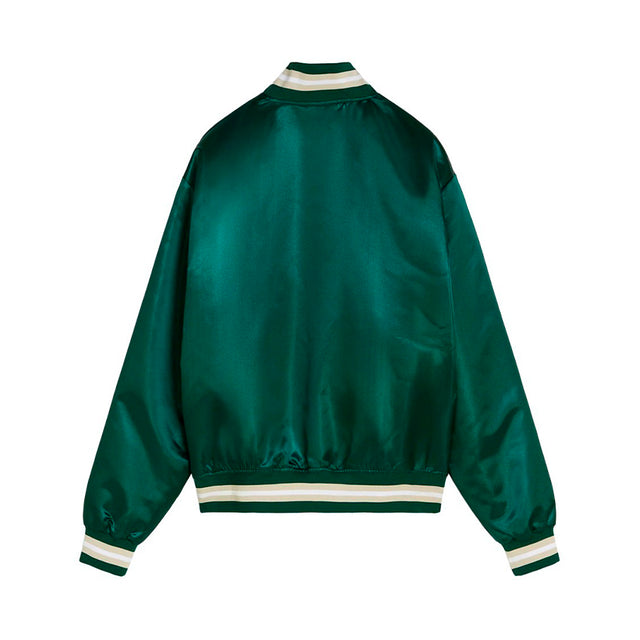 Patta Script Logo Satin Varsity Jacket