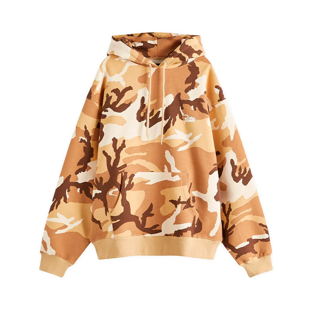 Patta Bark Woodland Camo Boxy Hooded Sweater