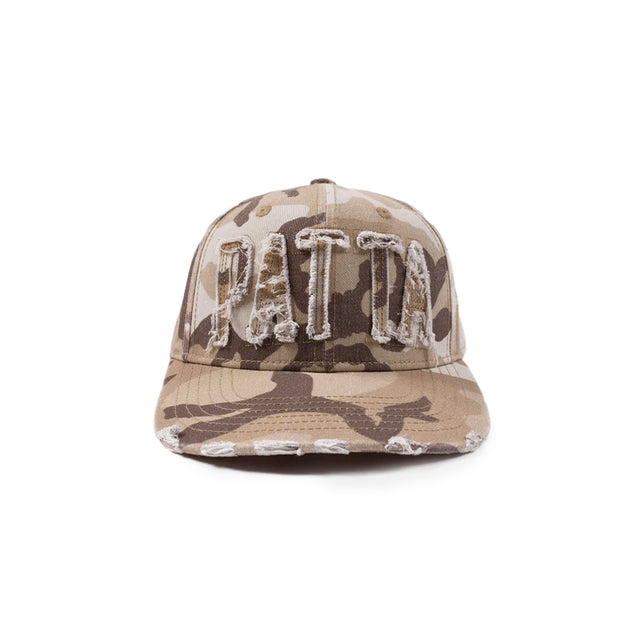 Patta Frayed Woodland Camo Sports Cap