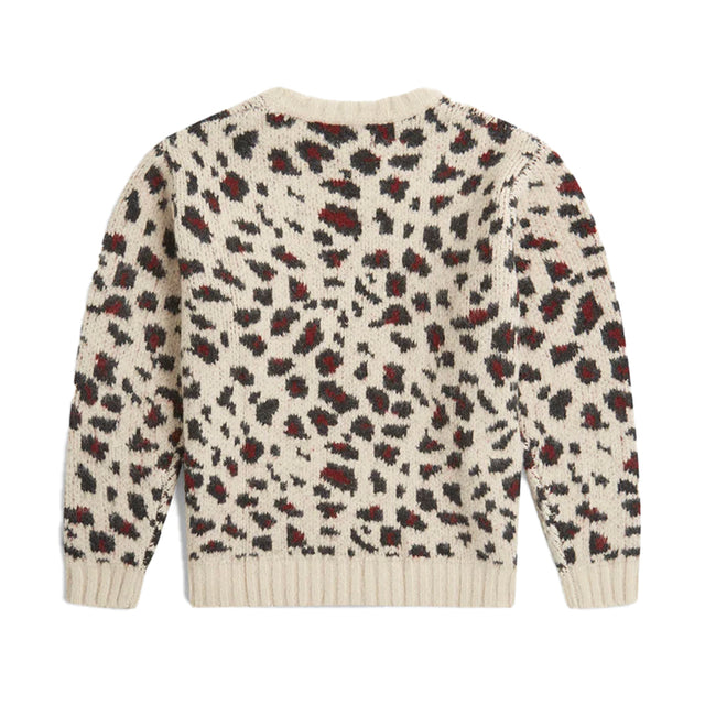 Patta Leopard Brushed Knitted Sweater