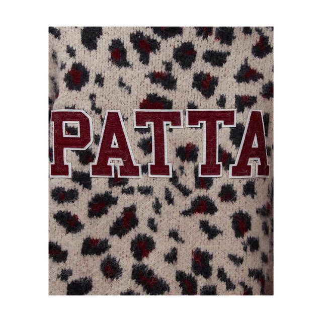 Patta Leopard Brushed Knitted Sweater