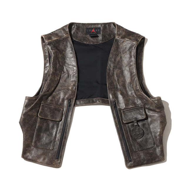 M J JB LEATHER VEST HOMBRE FJ6133-010