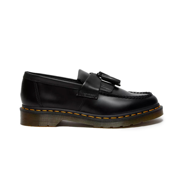 ADRIAN YELLOW STITCH LEATHER TASSEL LOAFERS UNISEX 22209001