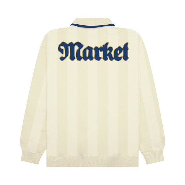 PURE GOLD COLLARED SWEATER