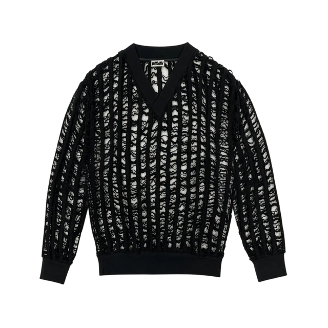SAMUEL CUT-OUT KNIT SWEATER