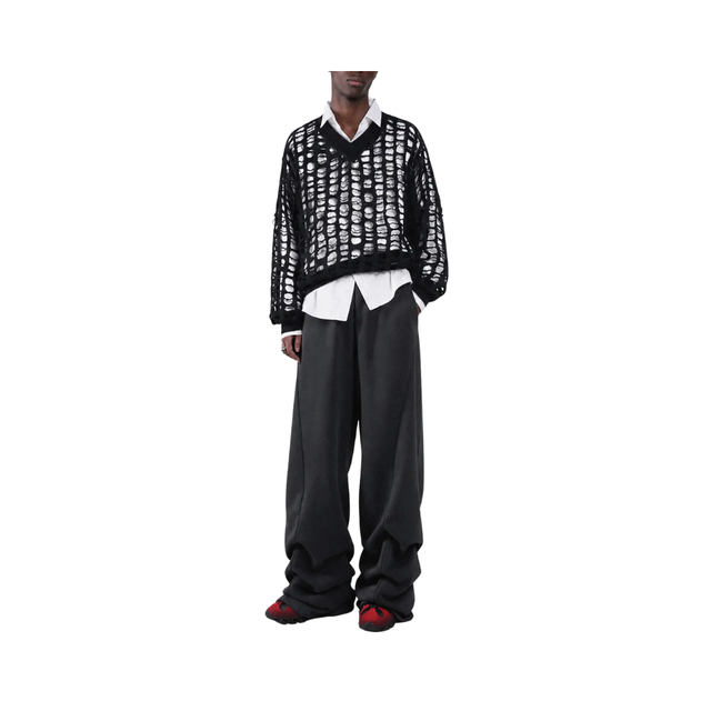 SAMUEL CUT-OUT KNIT SWEATER