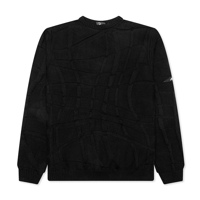 YOUR BORING ABSTRACT VILLAGE KNITTED PULLOVER