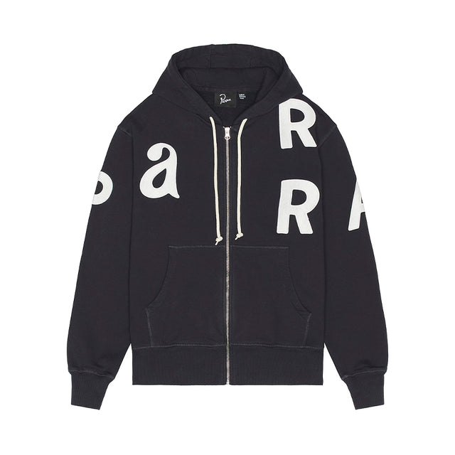 WORD SALAD ZIP HOODED SWEATSHIRT