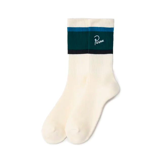 SIGNATURE STRIPED CREW SOCKS