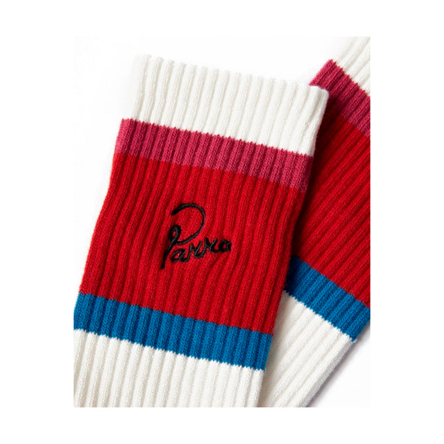 SIGNATURE STRIPED CREW SOCKS