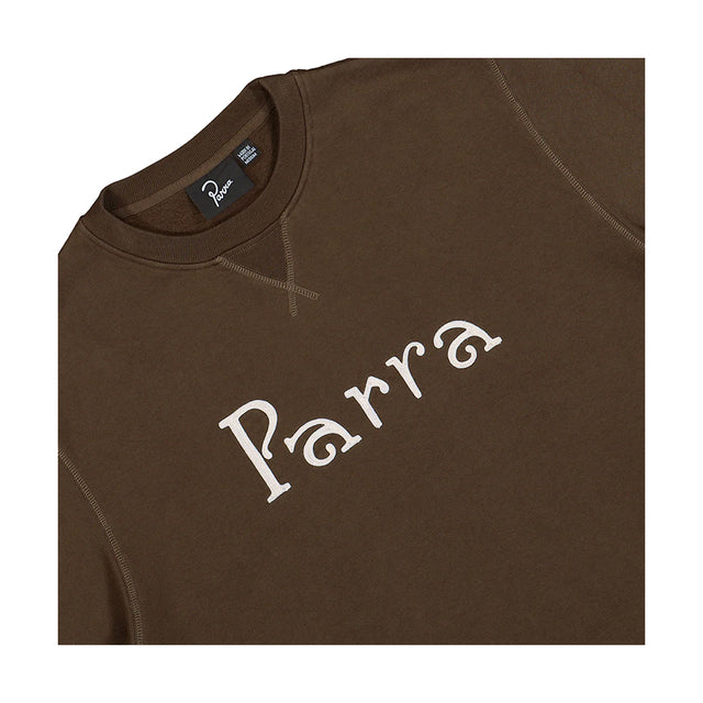 WEIRD TRAD LOGO CREW NECK SWEATSHIRT