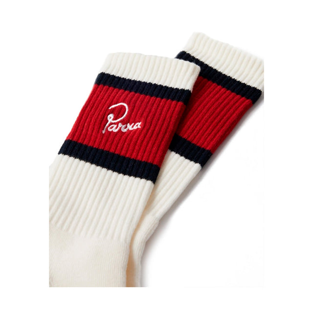 SIGNATURE STRIPED CREW SOCKS