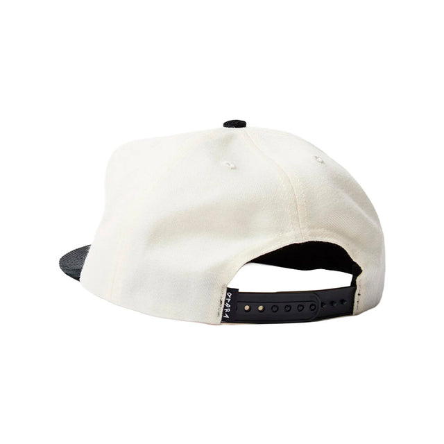 CIRCLED SCRIPT LOGO 5 PANEL HAT