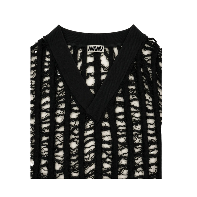 SAMUEL CUT-OUT KNIT SWEATER