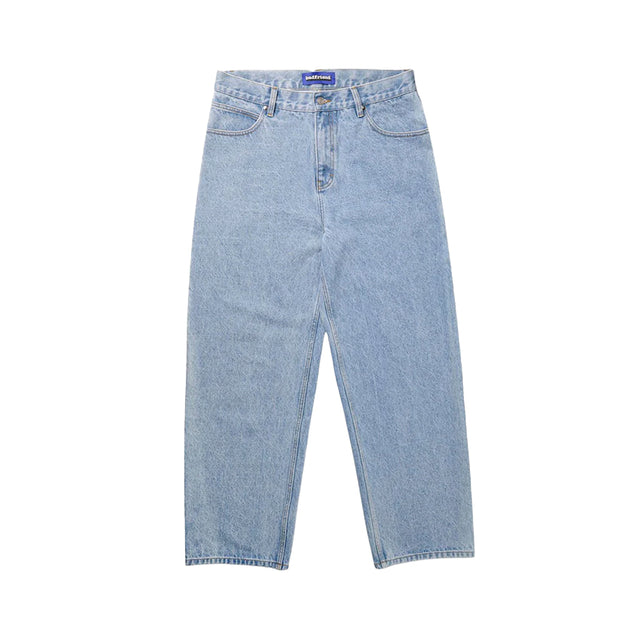 STAR POCKET LIGHT WASH DENIM PANT