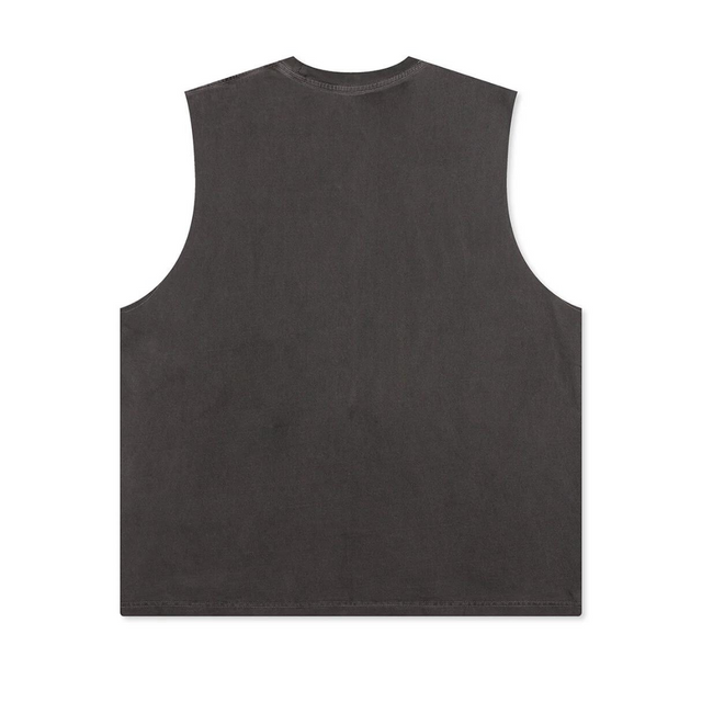 ONYX SLEEVELESS SHIRT FADED