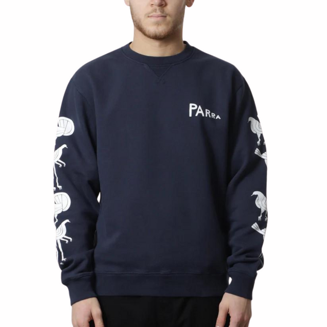 FANCY PIGEON CREW NECK SWEATSHIRT