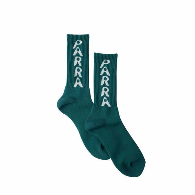 HOLE LOGO CREW SOCKS