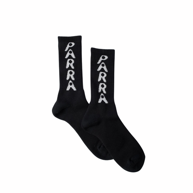 HOLE LOGO CREW SOCKS