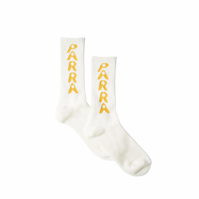 HOLE LOGO CREW SOCKS