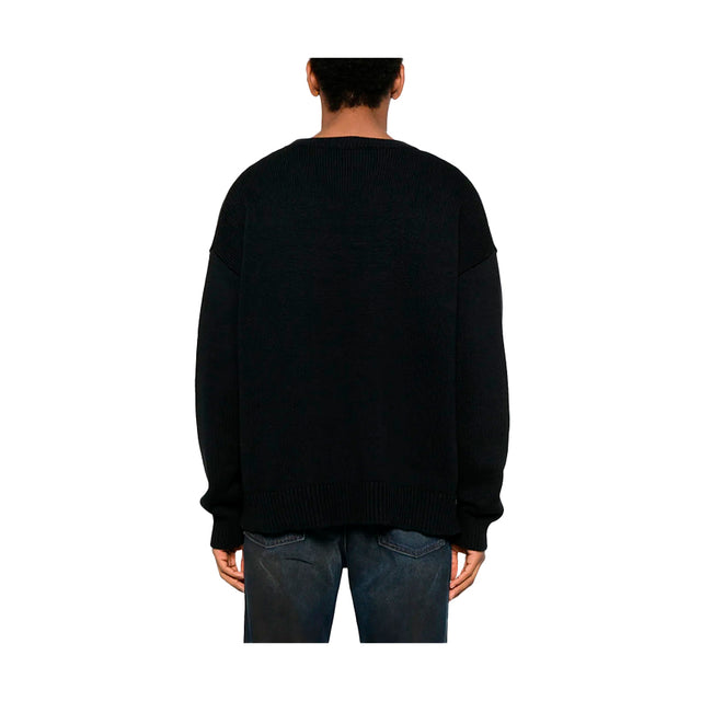 COTTON ROUNDNECK KNITTED SWEATER