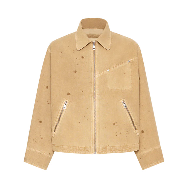 BOXY ZIPPED JACKET DRIPS