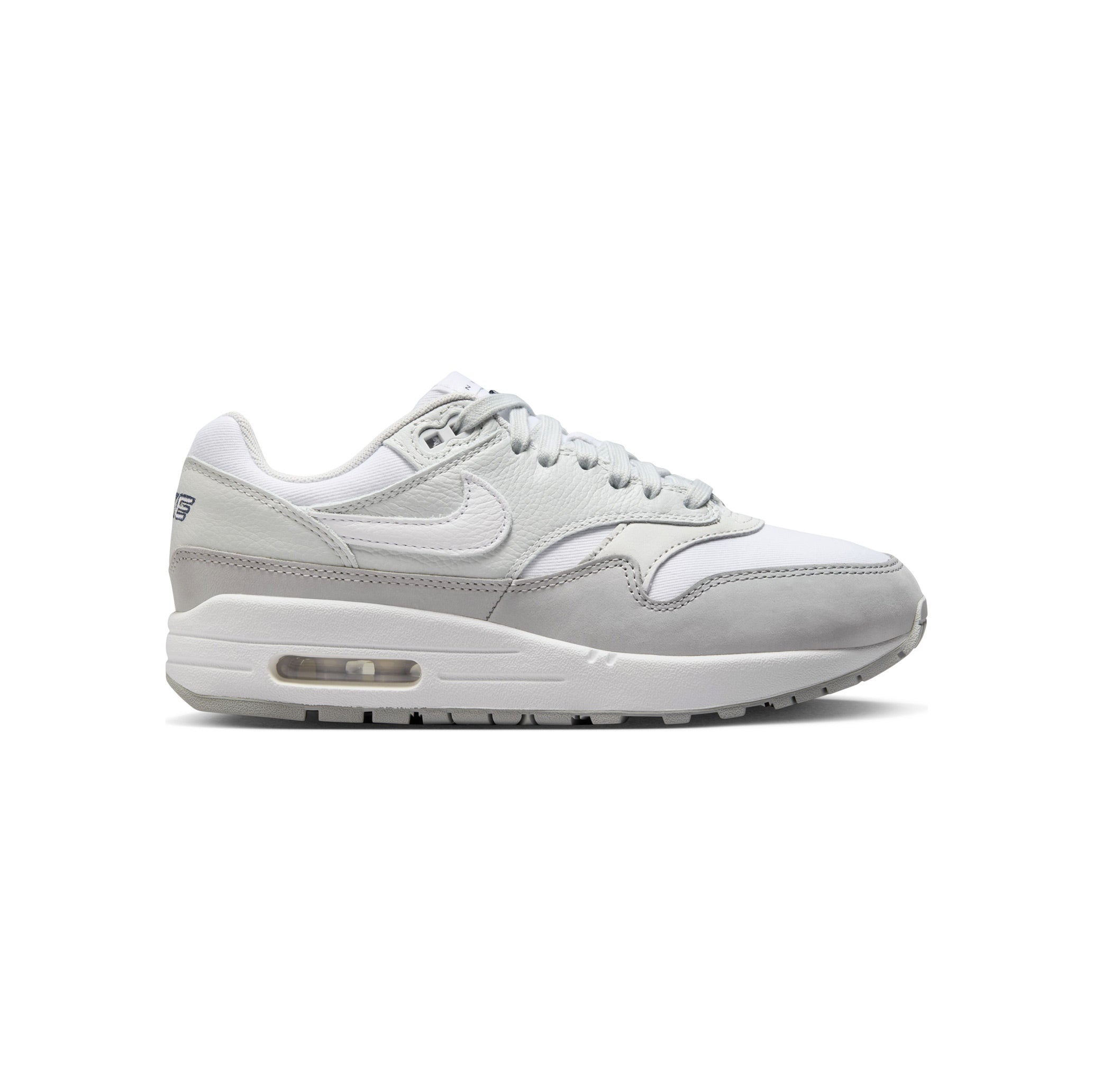 Nike air max sale 1 mujer plata