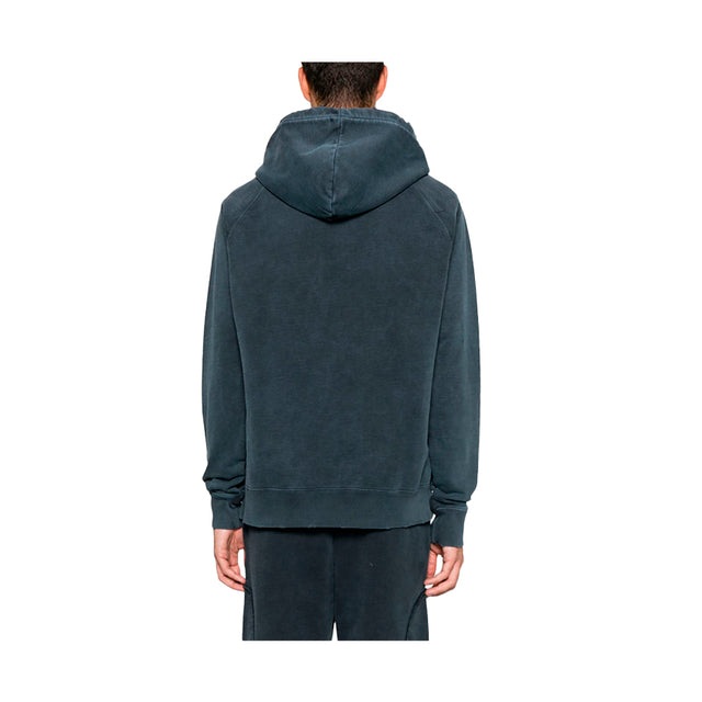 LOOSE ZIPPED HOODIE EMB