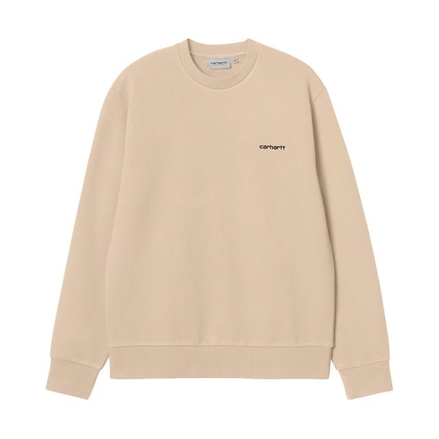 Script Embroidery Sweatshirt